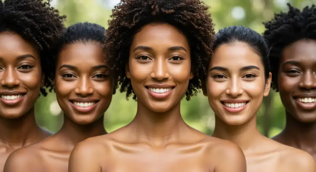 Radiant, even-toned skin after successful hyperpigmentation treatment, smiling confidently
