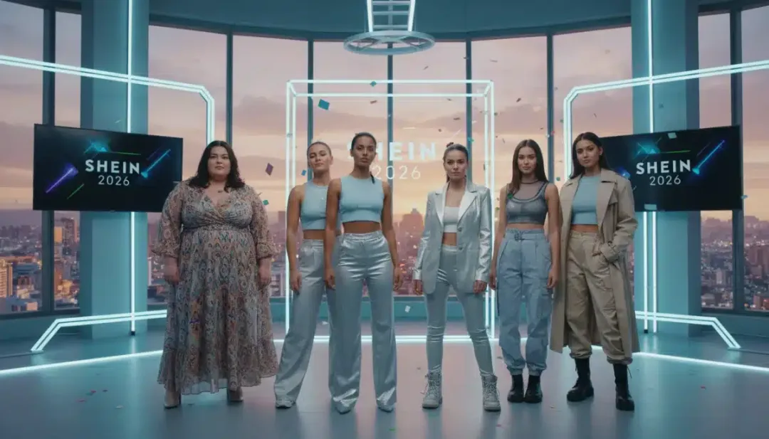 Diverse women showcasing 2026 Shein outfits for various body types.
