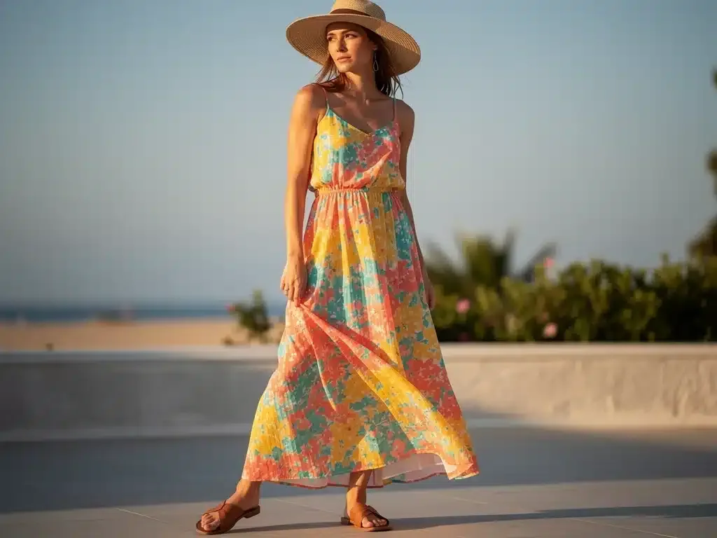 Shein floral maxi dress, a must-have for Summer 2026.