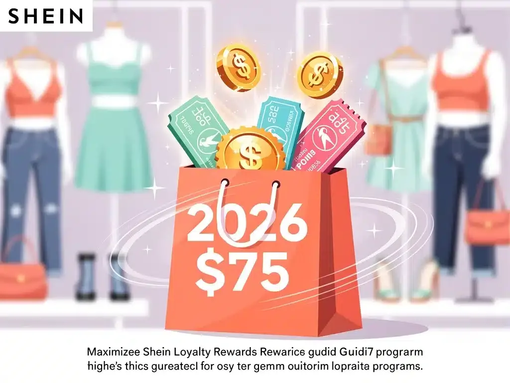 Shein loyalty program 2026 guide with points and $75 discounts